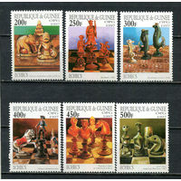 Гвинея - 1997 - Шахматы - [Mi. 1666-1671] - полная серия - 6 марок. MNH.  (Лот 80HB)-T4P51