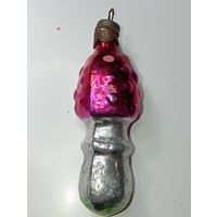 Ёлочная игрушка - Гриб , СССР .