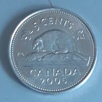 5 центов 2005 Канада