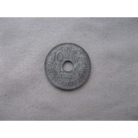 Тунис 10 сантимов 1361 (1942) Французский протекторат (1890-1957)