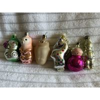 Ёлочные игрушки СССР.