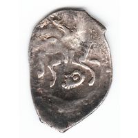 Деньга 1505-1533 Василий III Иоаннович чеканка в Москве Вязь/Голова под конем _состояние XF+/aUNC