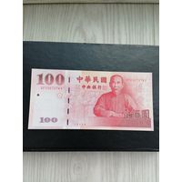 Тайвань 100 UNC c рубля
