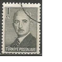 Турция. Мустафа И.Инёню. Второй Президент. 1948г. Mi#1203.