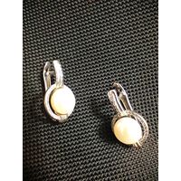 Серьги серебро 925