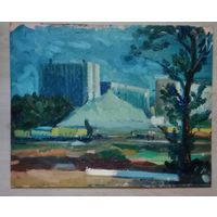 Масло, картон 40Х50