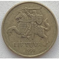 Литва 20 центов 1999 г.