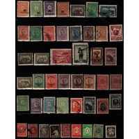Болгария Подборка старых марок конца 19-ого века начала 20-ого века без повторов и практически без брака в количестве около 50 штук