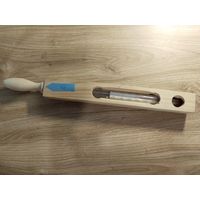 Термометр для ванн деревянный 2, 1953 г.в.