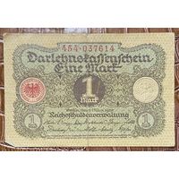 Банкнота 1 марка 1920 год. Веймарская республика.