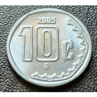 Мексика 10 сентаво, 2005    ( 1-3-4 )
