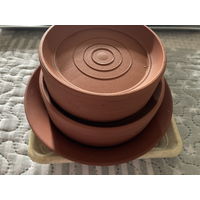 Поддон пластик для цветочных горшков