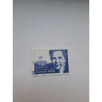 Марки Швеция Лауреат Нобелевской премии Мира 1982  А Мюрдель