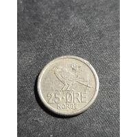 Норвегия 25 эре 1966