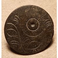 Пуговица с рисунком