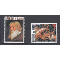 Живопись. Рубенс. Джибути. 1978. 2 марки. Michel N 216-217 (13,0 е)