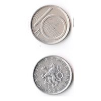 10 геллеров Чехия 1995 года