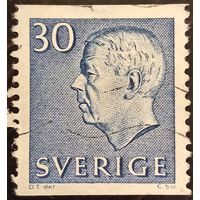Швеция 1961. Король Густав VI Адольф