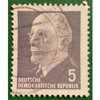 ГДР 1950. Президент ГДР Вильгельм Пик 1876-1960