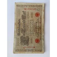 1000 марок Германской империи литера Z