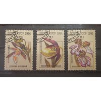 СССР. 1991 год. Флора. Цветы