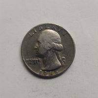США 1/4 доллара 1966 г.  Вашингтонский квотер