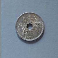 Бельгийское Конго 5 сантимов, 1921 г., KM# 17