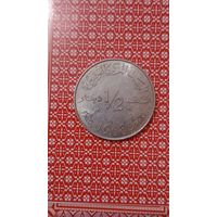 Тунис 1/2 динара 1968