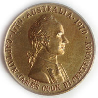 Капитан Джеймс Кук. 200 лет открытия Австралии. 1970 год. Путешественник Первооткрыватель