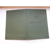 Свидетельство МПС