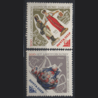 Заг. 3221/22. 1966. 200 лет Дмитровскому фарфоровому заводу. ЧиСт.