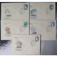 СССР 1980 Олимпиада-80 КПД, Москва, парусная регата Таллин.