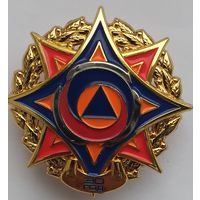Знак МЧС отряд "Зубр" 30 лет, пожарный