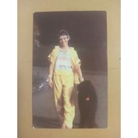 Календарь 1990 черный терьер