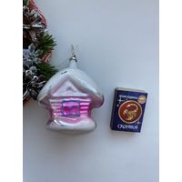 Елочная игрушка. Домик.
