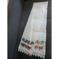 Рушник старинный вышитый