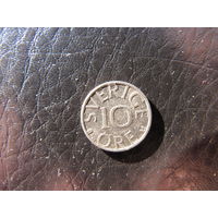 Швеция. 10 эре. 1980. С 20 копеек. Распродажа коллекции. Смотрите другие лоты.