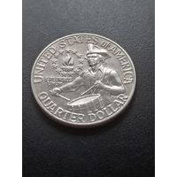 США 25 центов (квотер) 1976 D  -  200 лет независимости США