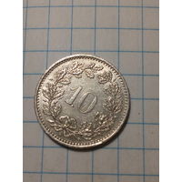 10 раппенов Швейцария 1994 год