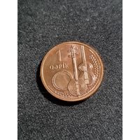 Азербайджан 1 гяпик 2006 UNC