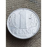 Распродажа - 1 пфенниг 1968г.,Восточная Германия (ГДР)
