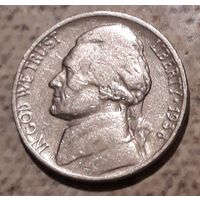 5 центов  1938 Р США Джеферсон