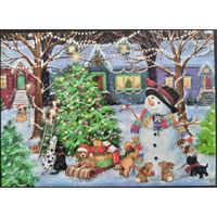 Рождественская улица. Белорусь. 2022 г.