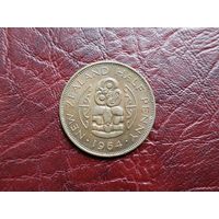 1/2 пенни Новая Зеландия 1964 г.