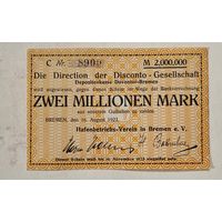 1923 год Германия 2 000 000 марок