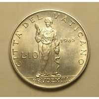 Ватикан, 10 Лир 1963 PRUDENTIA