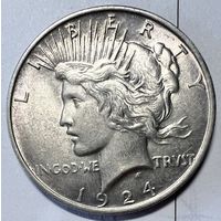 1 доллар 1924