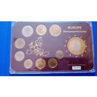 Польша набор монет 1992-2004 9 монет плюс 1 евро проба