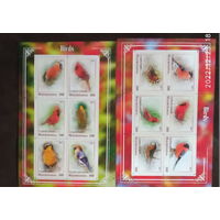 СЕРИЯ Блоков птицы  фауна MNH