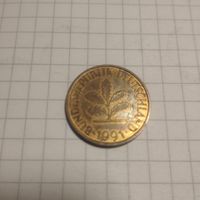 10 пфеннингов 1991 F